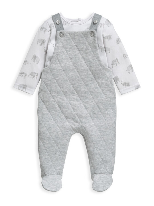Baby Gift Hamper – 4 piece with Quilted Dungaree Set image number 6